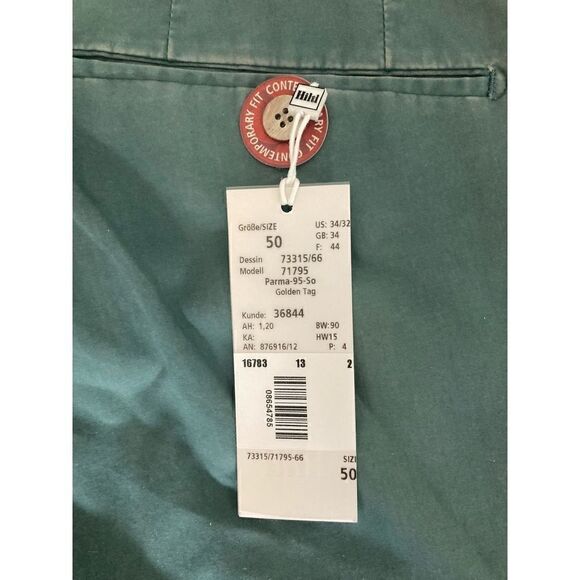 NWT HITL MEN’S GREEN PANTS SIZE 34x32 MSRP $275 - Picture 5 of 5